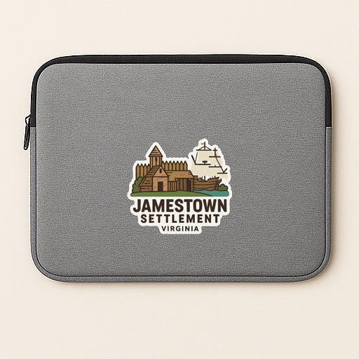 Jamestown Settlement Virginia Iron On Heat Transfer Vinyl HTV Die-Cut Symbolic