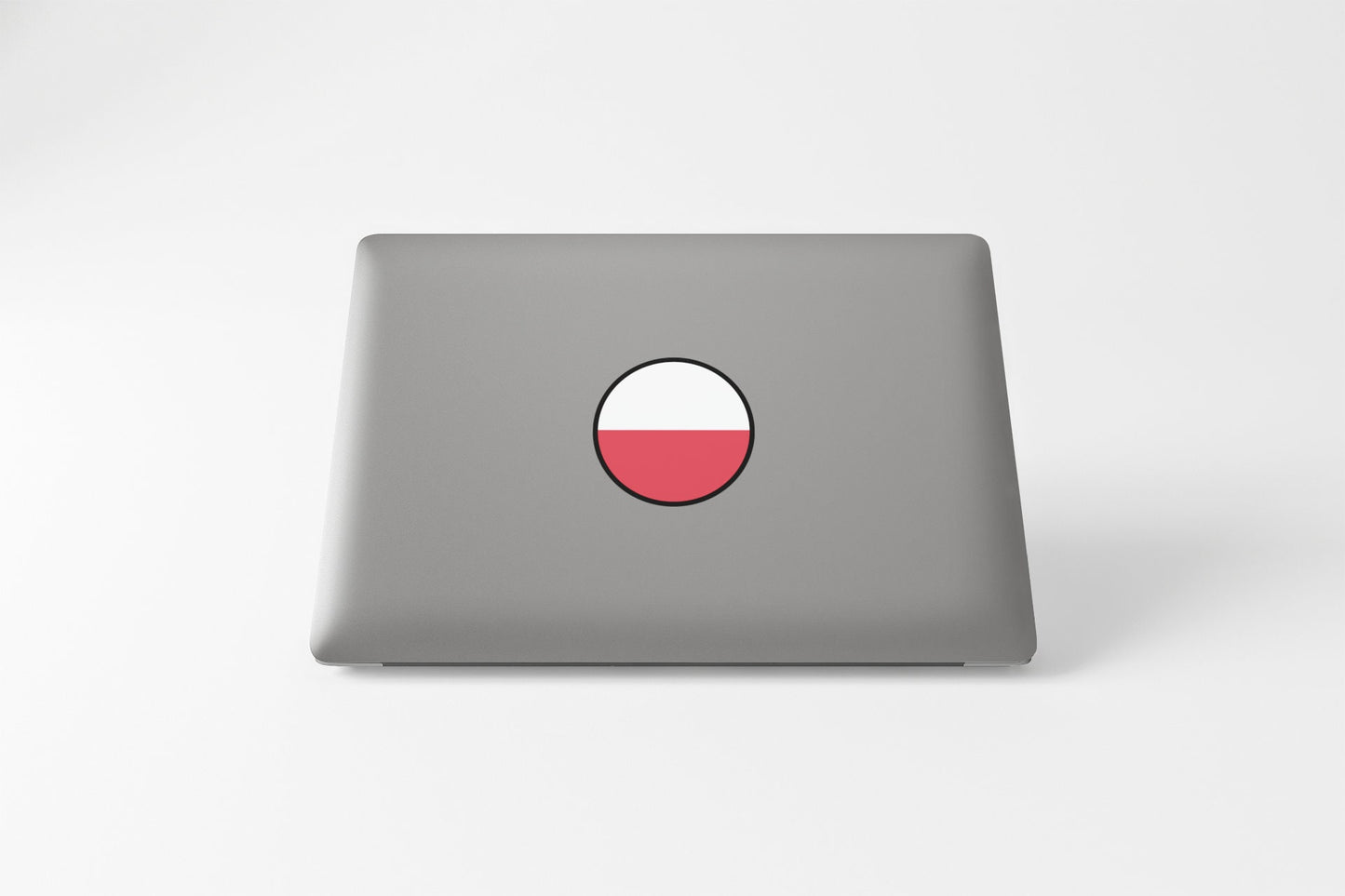 Poland Flag Circle Sticker Decal