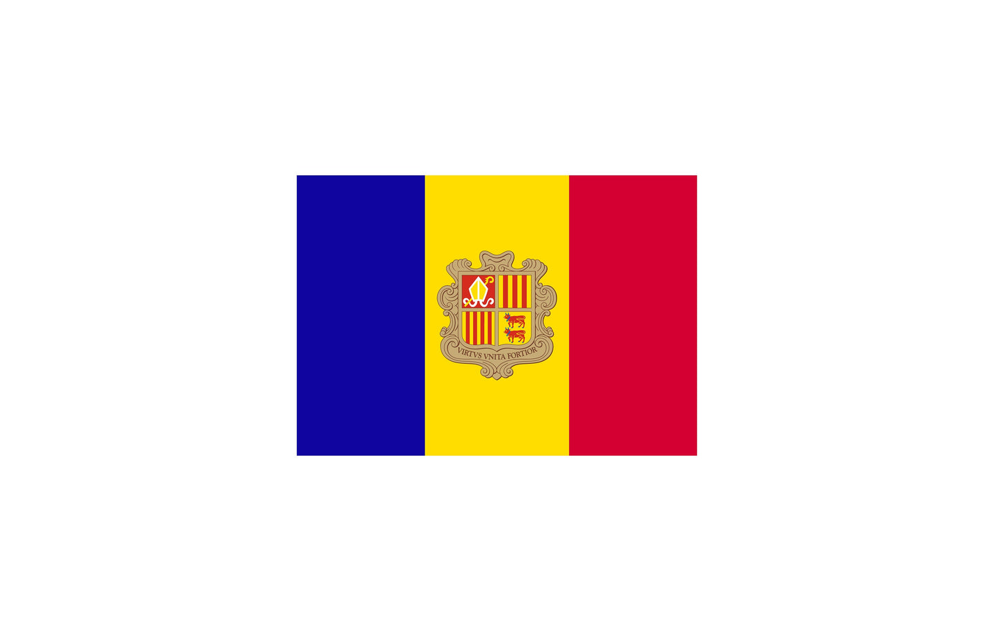 Andorra Flag Sticker Decal
