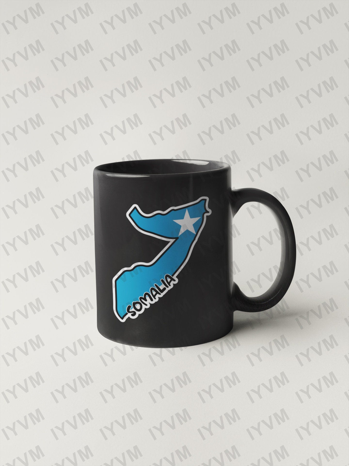 Somalia Map Flag Sticker Decal / Federal Republic of Somalia / Jamhuuriyadda Federaalka Soomaaliya / Mogadishu / Somali Somalian /