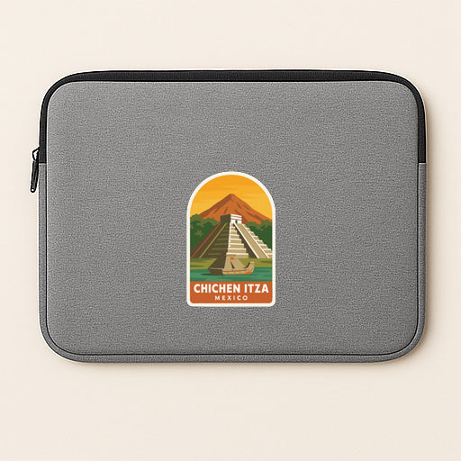 Chichen Itza Mexico Iron On Heat Transfer Vinyl HTV Die-Cut Symbolic Landmark