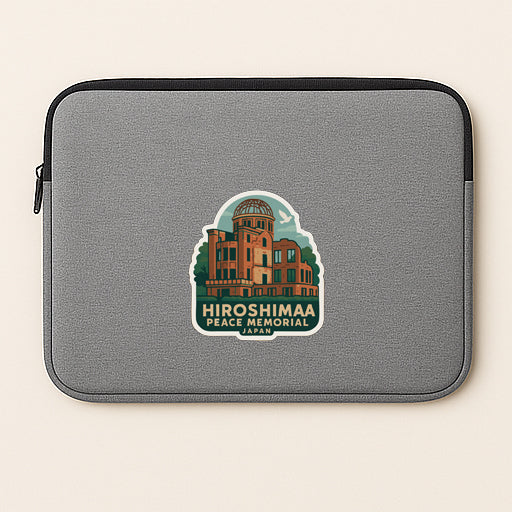 Hiroshima Peace Memorial Japan Iron On Heat Transfer Vinyl HTV Die-Cut Symbolic