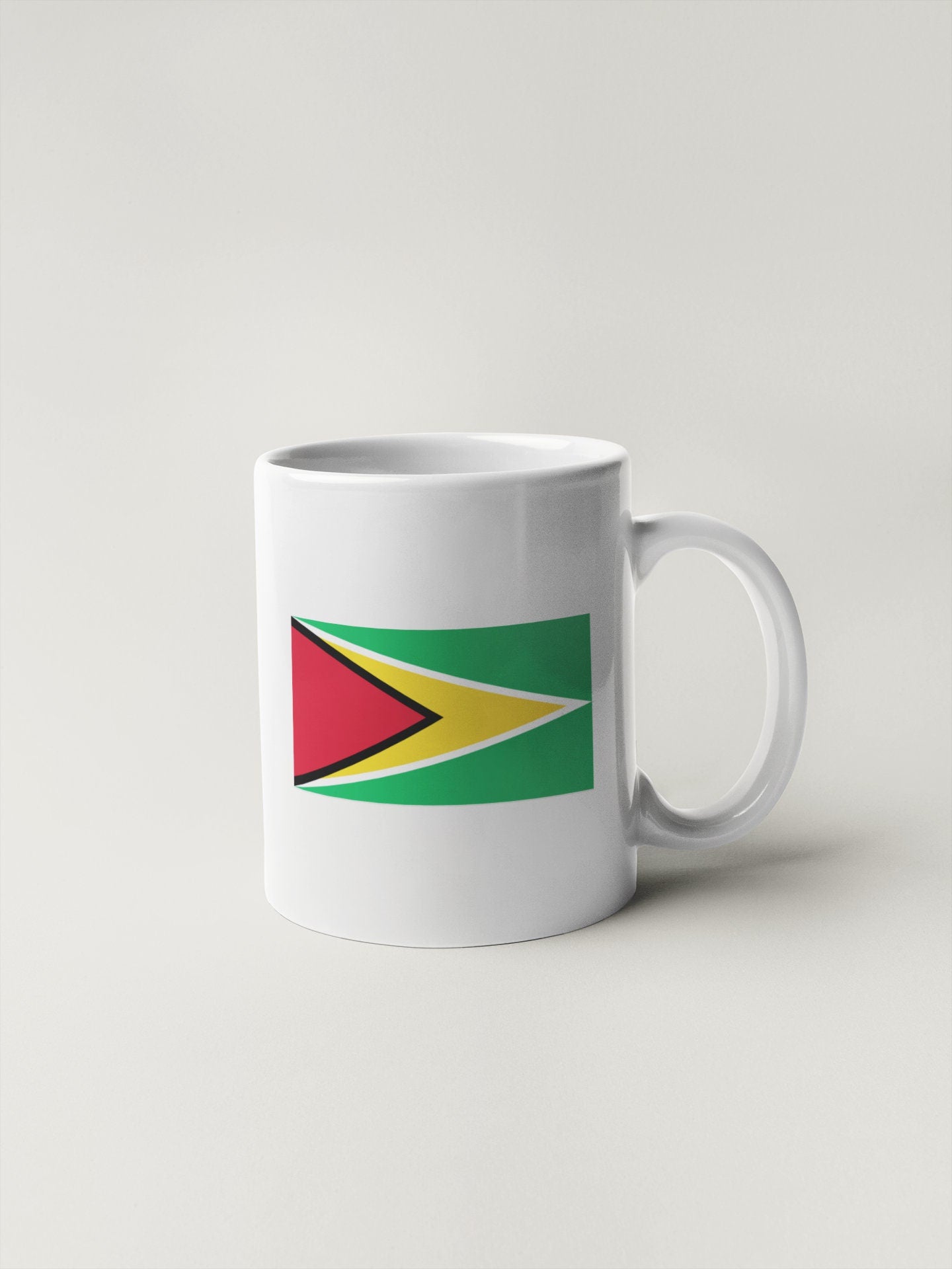 Guyana Flag Sticker Decal / Co‑operative Republic of Guyana / One People, One Nation, One Destiny / Georgetown / Guyanese