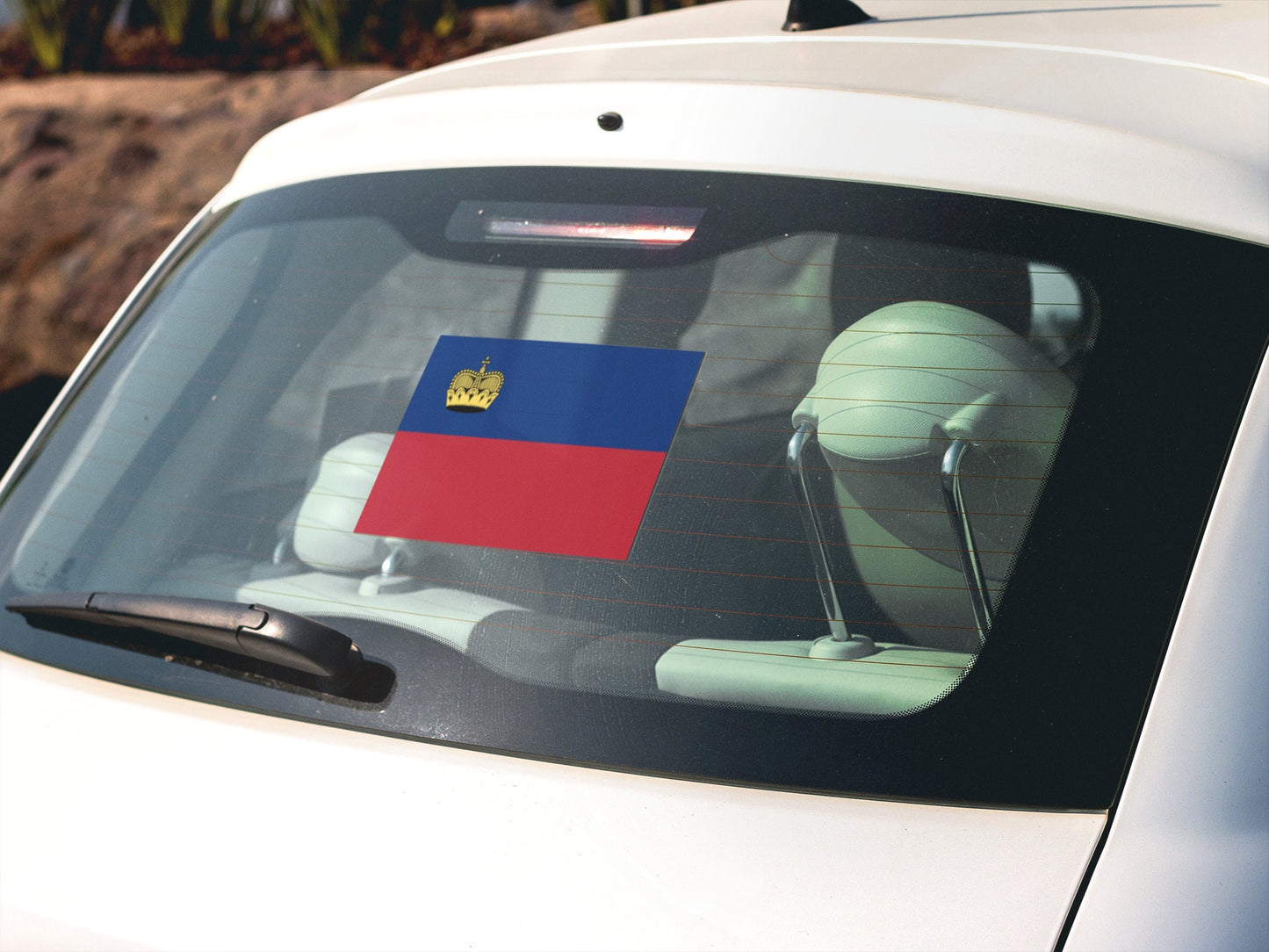 Liechtenstein Flag Sticker Decal