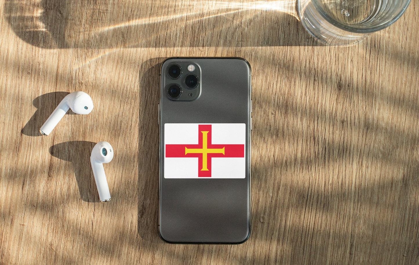Guernsey Flag Sticker Decal