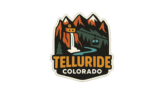 a logo for Telluride, Colorado.