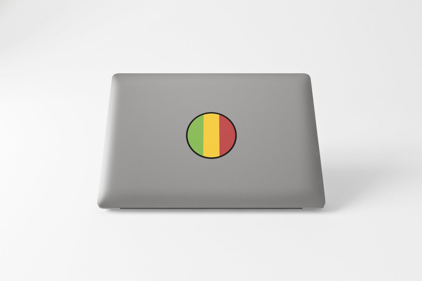 Mali Flag Circle Sticker Decal
