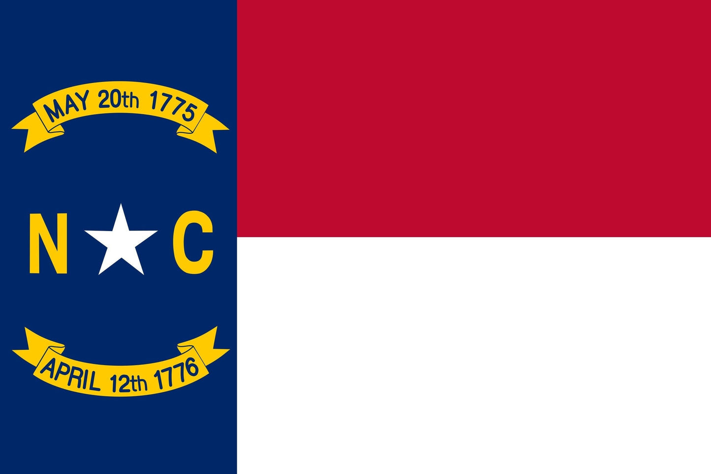 State of North Carolina Flag Iron On Heat Transfer Vinyl HTV North Carolina State Raleigh Tar Heel State First in Flight First in Freedom