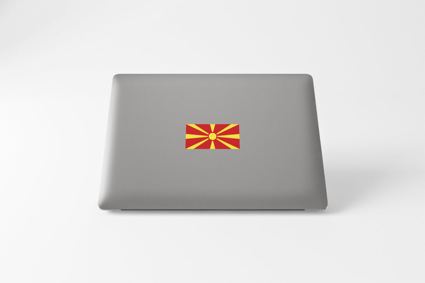 North Macedonia Flag Sticker Decal