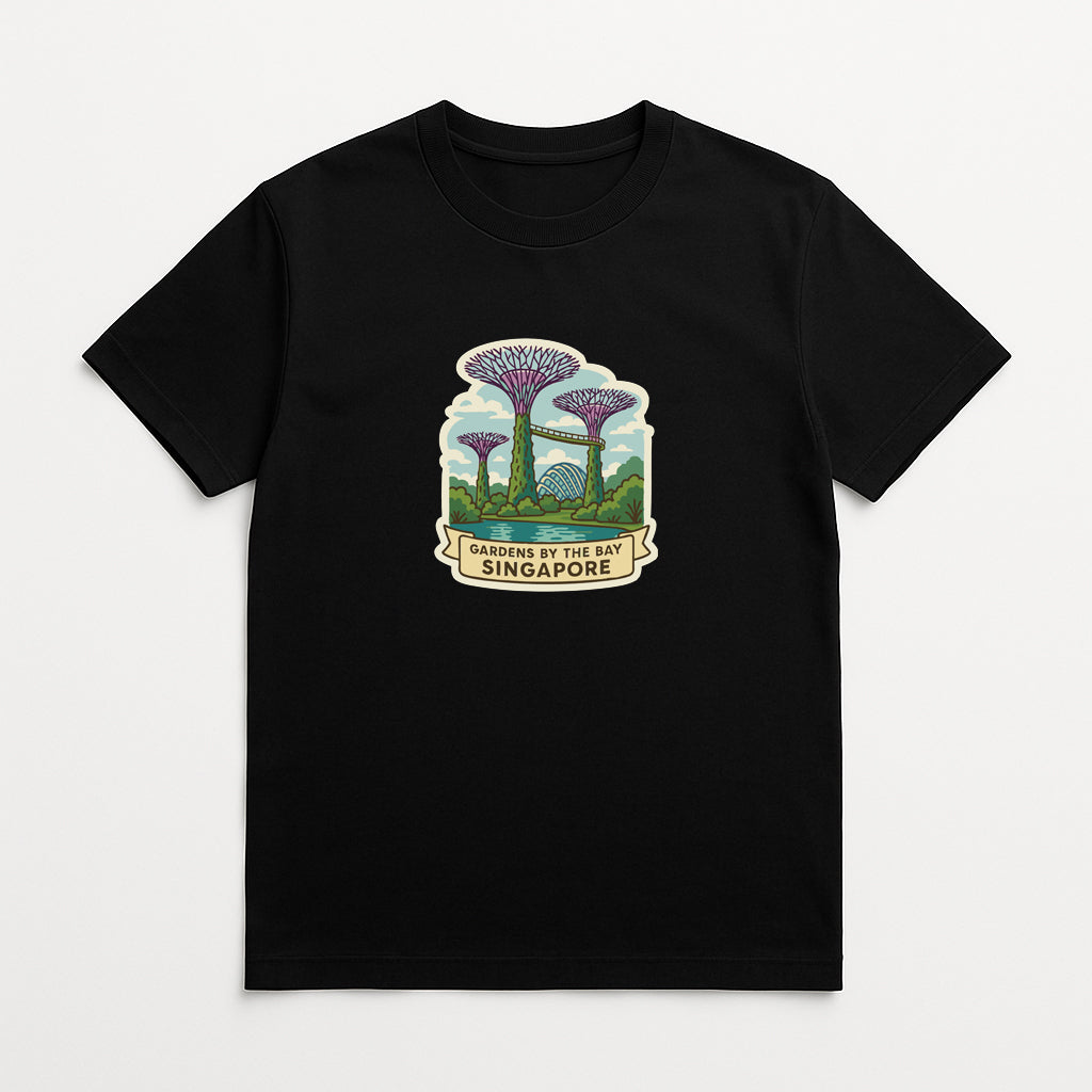 Gardens by the Bay Singapore Iron On Heat Transfer Vinyl HTV Die-Cut Symbolic