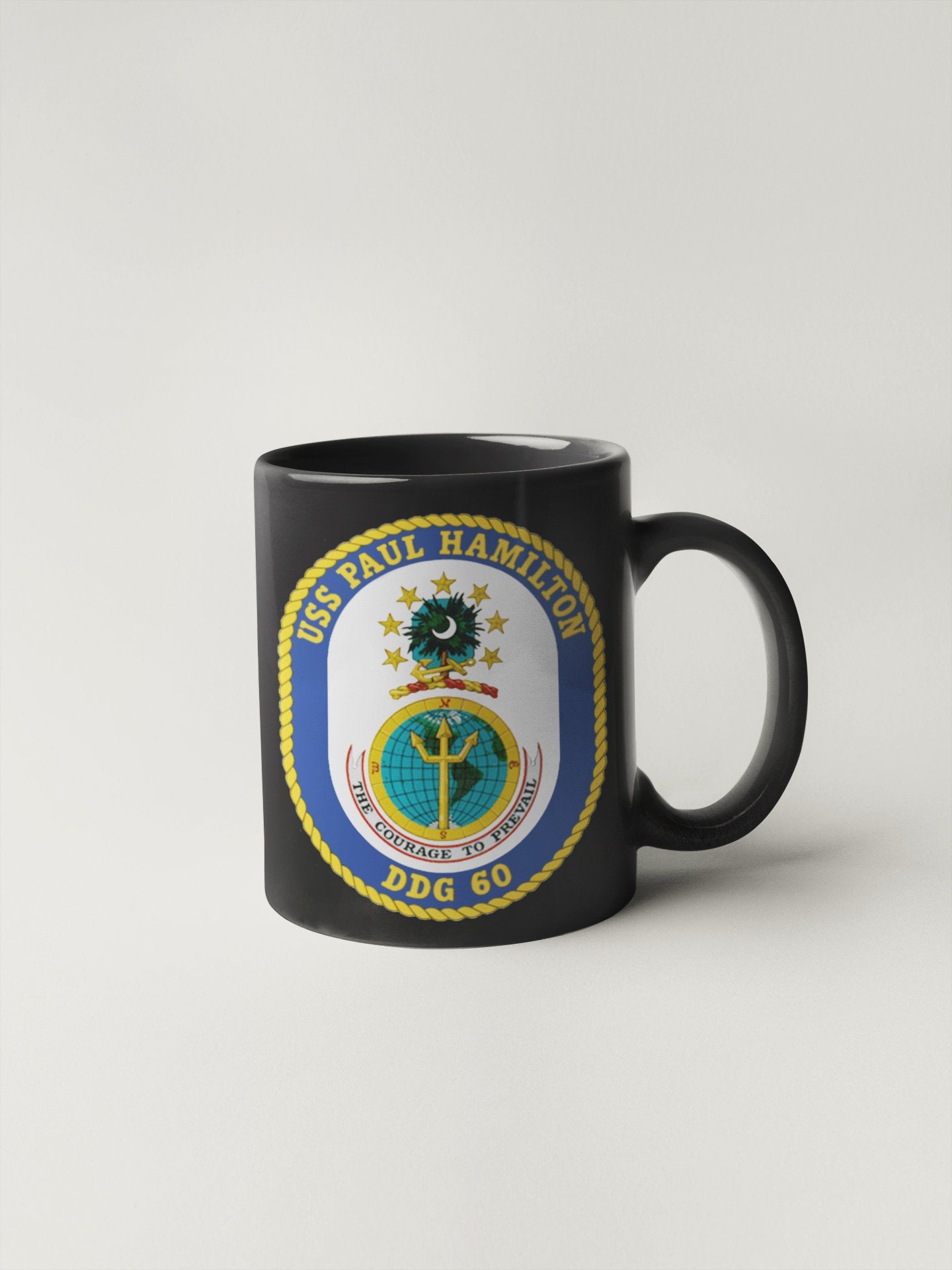 USS Paul Hamilton DDG-60 Badge Sticker Decal Arleigh Burke Class Destroyer Car Sticker Bumper Sticker for Car Emblem