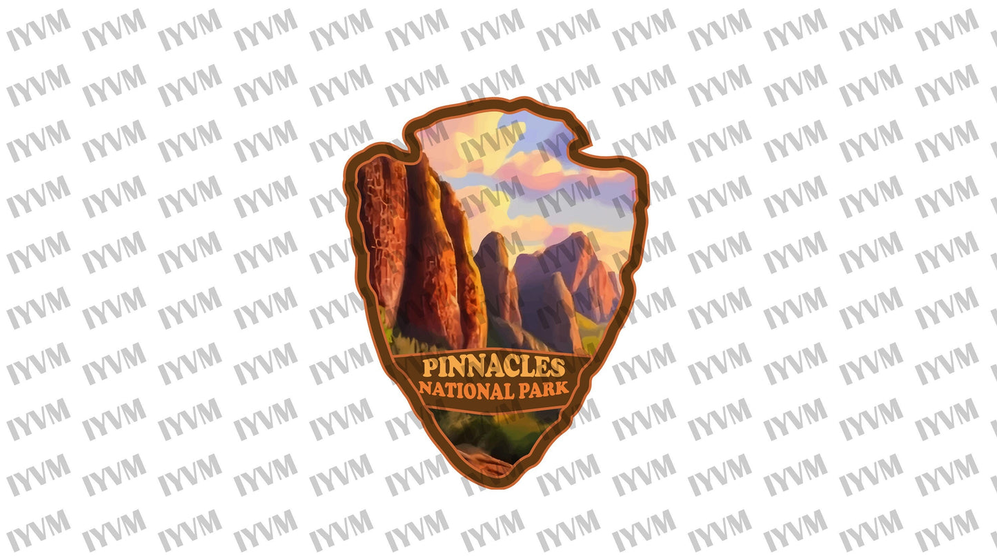 Pinnacles National Park Sticker Decal - US National Parks Series