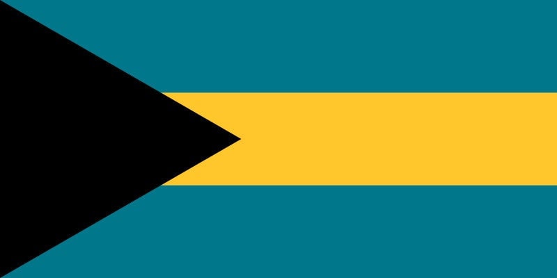 The Bahamas Flag Iron On Heat Transfer Vinyl HTV / Nassau / Commonwealth of The Bahamas / Bahamian