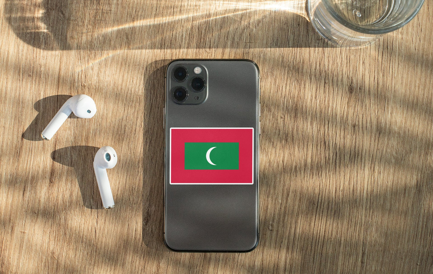 Maldives Flag Sticker Decal