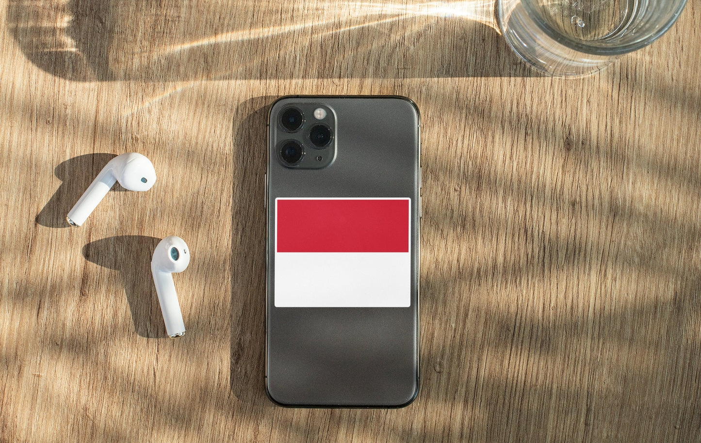 Monaco Flag Sticker Decal