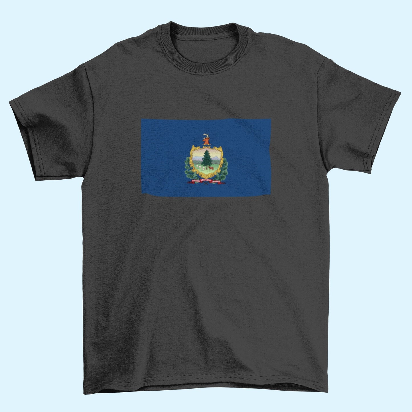 State of Vermont Flag Iron On Heat Transfer Vinyl HTV  Vermont State  Montpelier  The Green Mountain State /