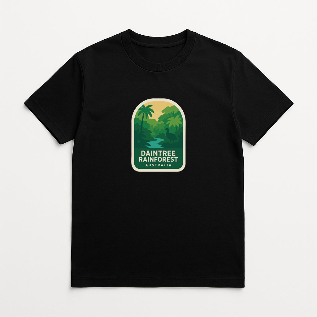 Daintree Rainforest Australia Iron On Heat Transfer Vinyl HTV Die-Cut Symbolic