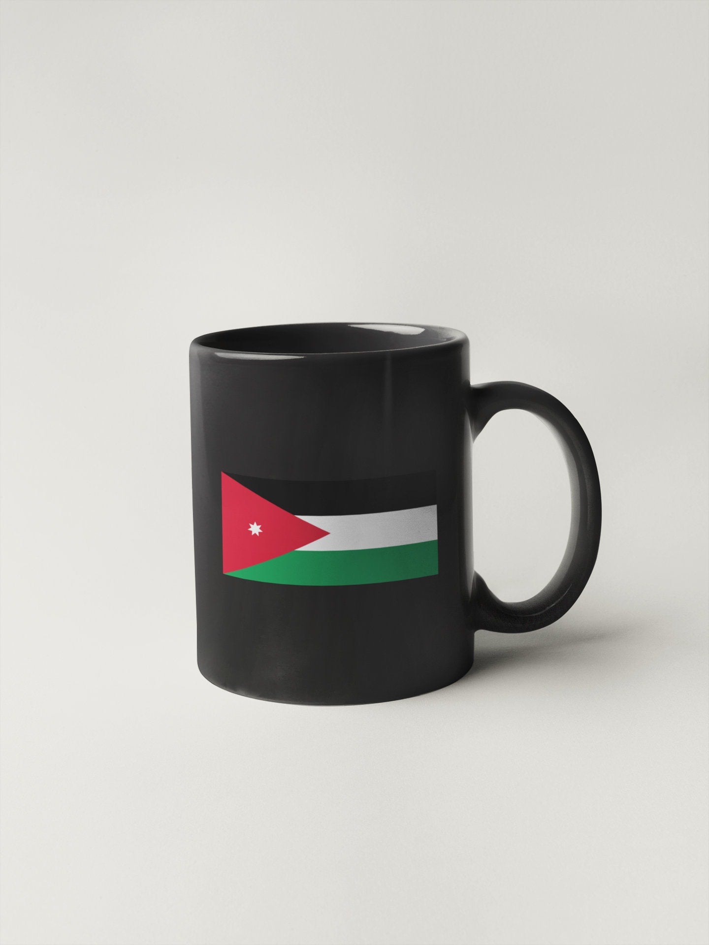 Jordan Flag Sticker Decal / Hashemite Kingdom of Jordan / الله، الوطن، الملك / Amman /