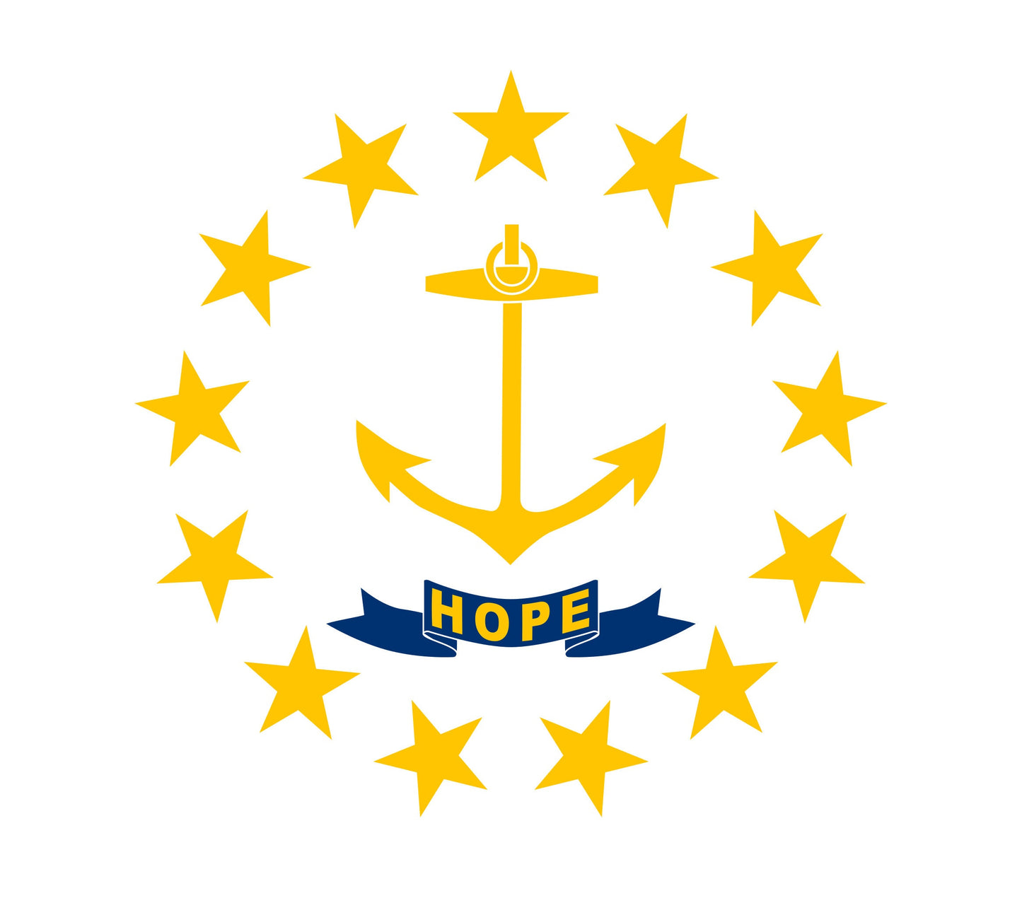 State of Rhode Island Flag Iron On Heat Transfer Vinyl HTV  Rhode Island State  Providence  The Ocean State  Little Rhody  Rogues Island /