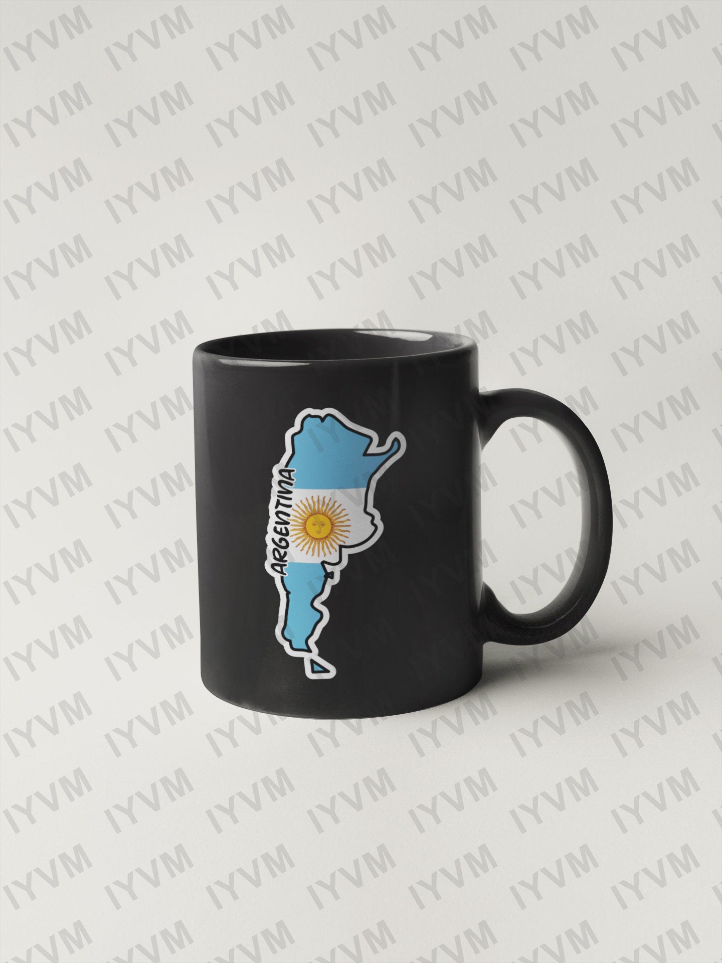 Argentina Map Flag Sticker Decal / Buenos Aires / En unión y libertad / Argentine Argentinian