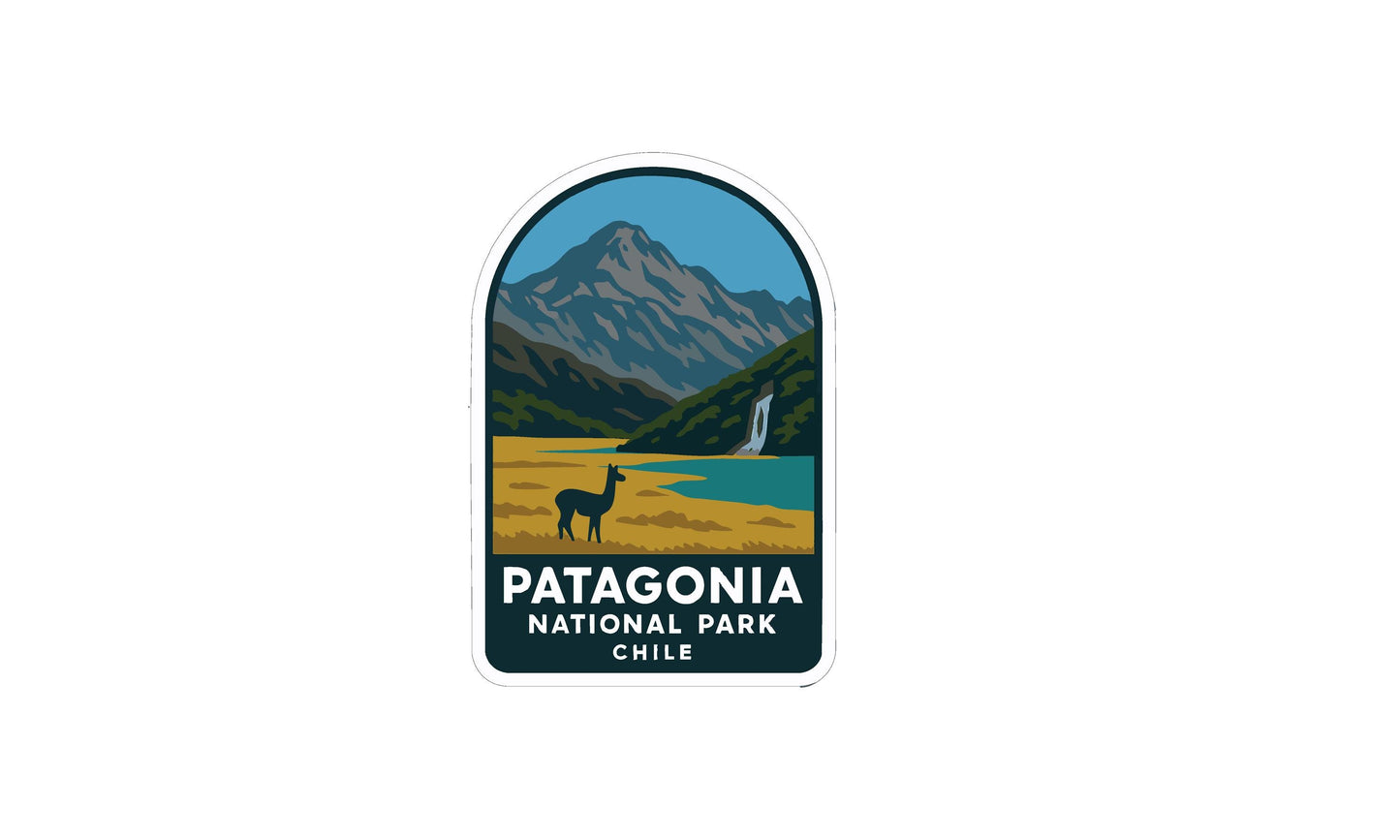 a logo for Patagonia National Park in Chile.