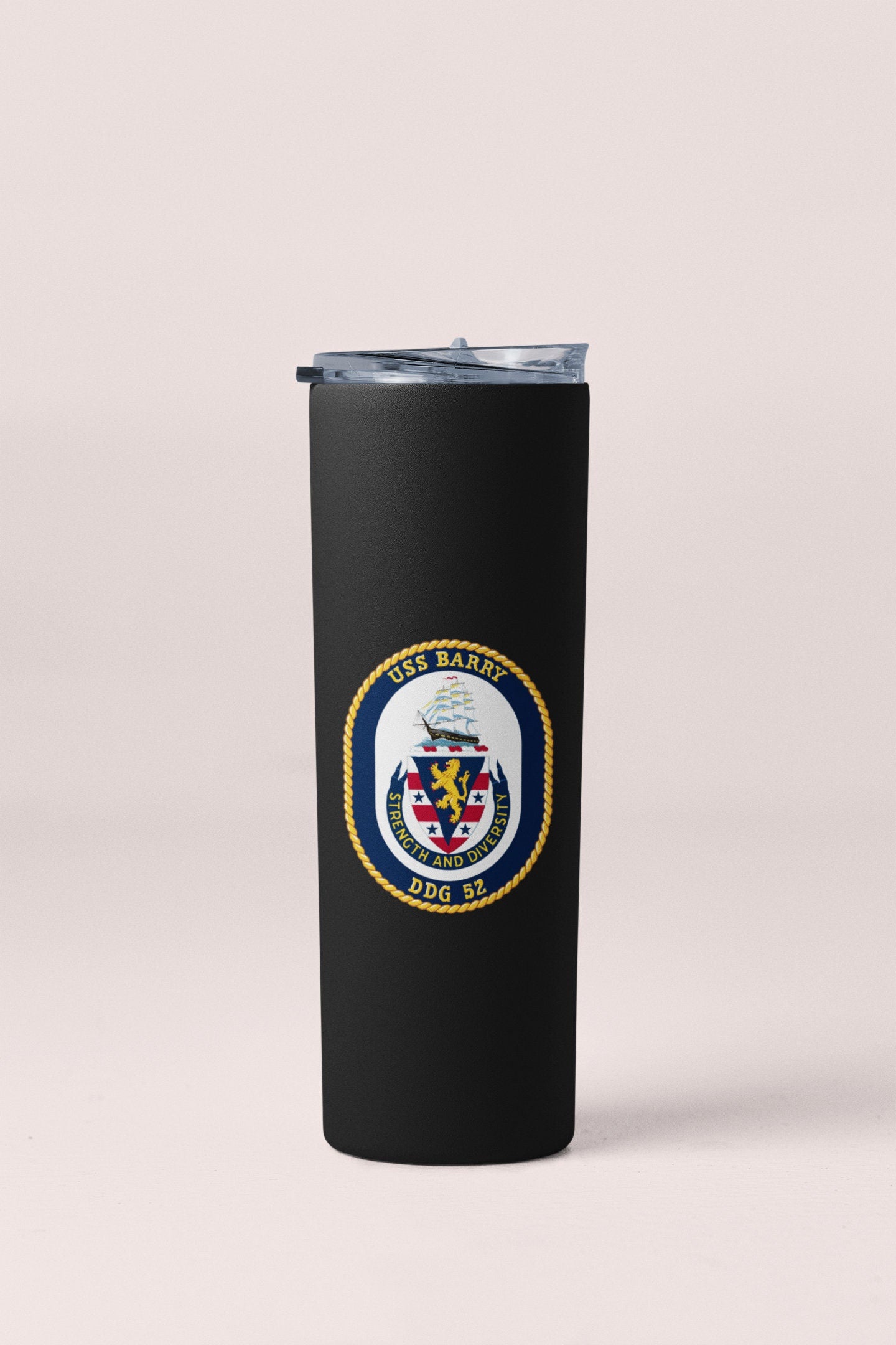 USS Barry DDG-52 Badge Sticker Decal Arleigh Burke Class Destroyer Car Sticker Bumper Sticker for Car Emblem