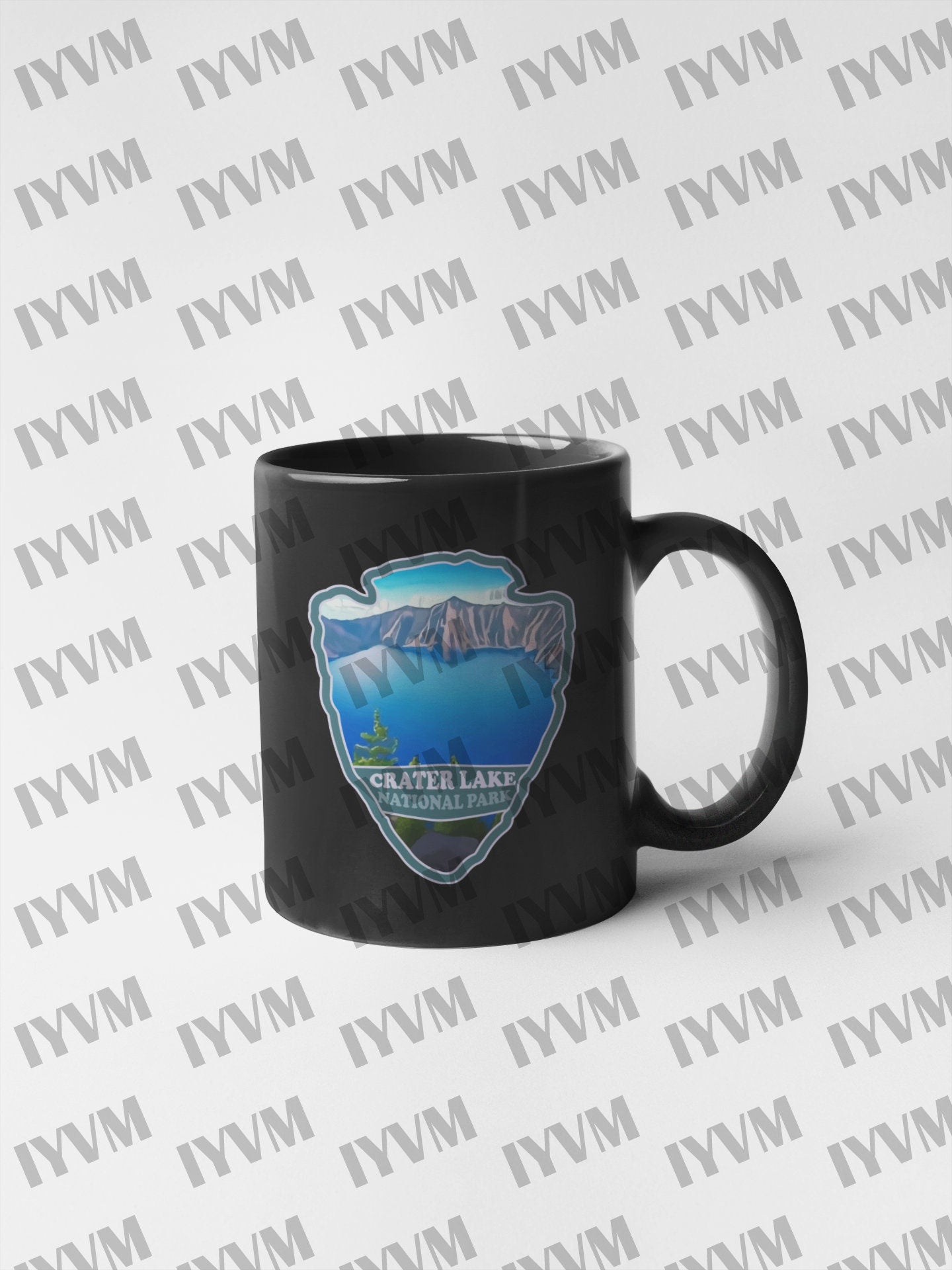 Crater Lake National Park Sticker Decal - US National Parks Series