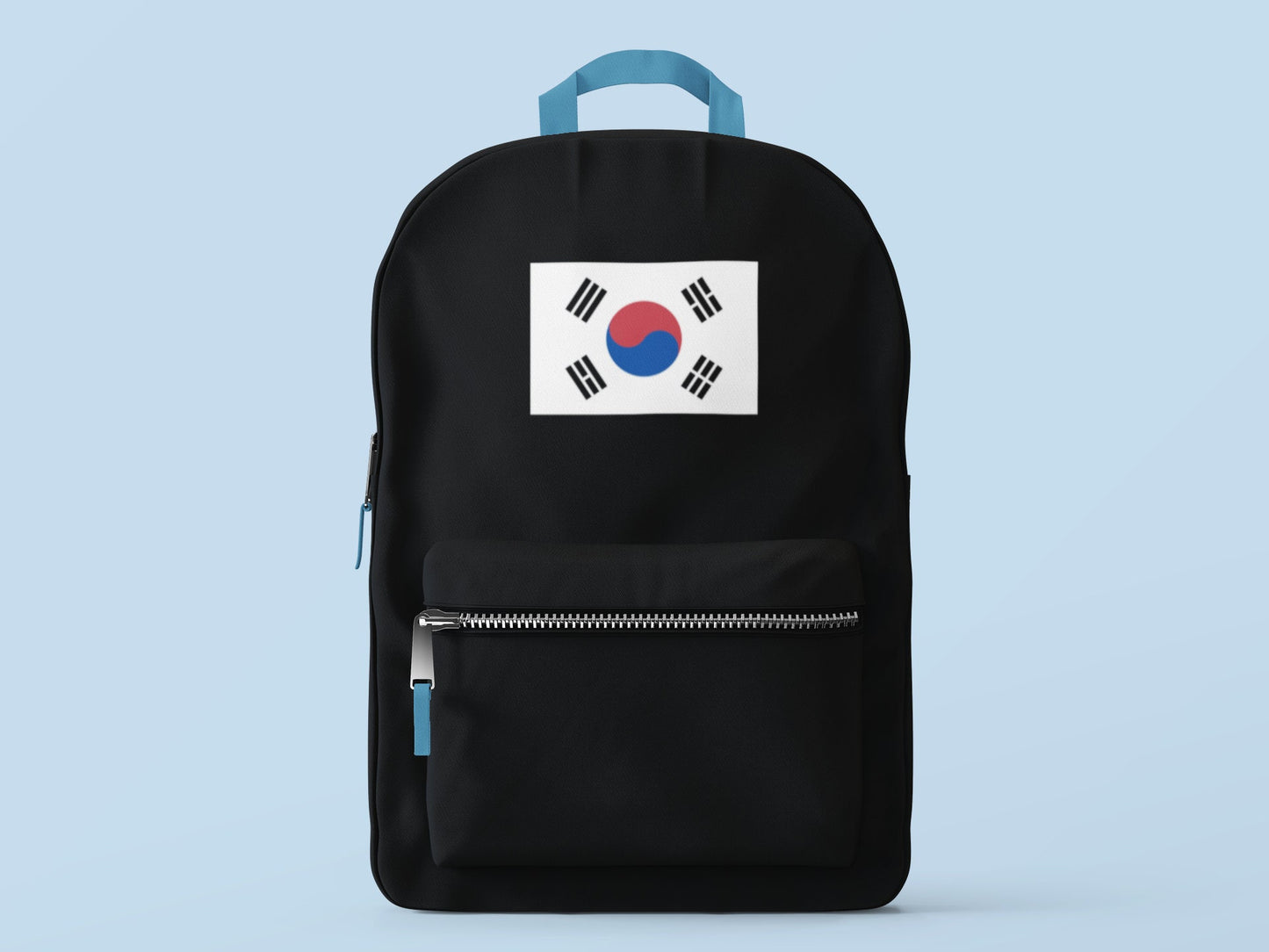 South Korea Flag Iron On Heat Transfer Vinyl HTV / Republic of Korea / Seoul / Korean