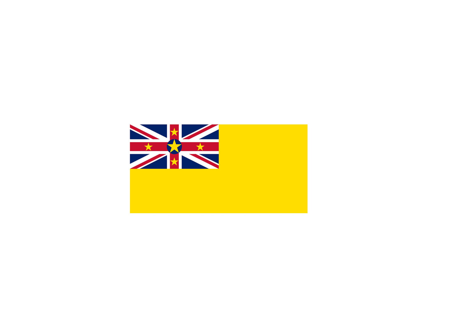 Niue Flag Sticker Decal