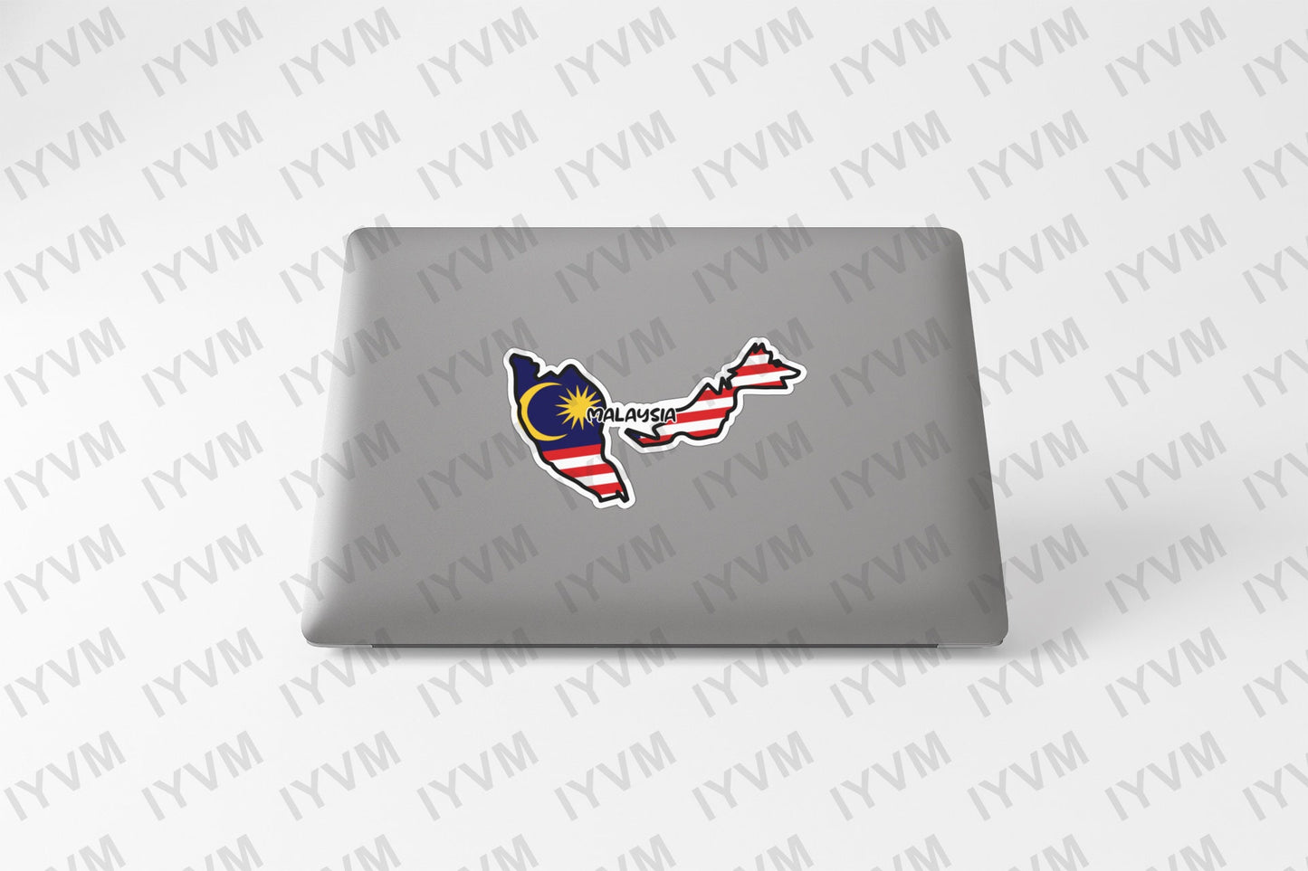 Malaysia Map Flag Sticker Decal / Bersekutu Bertambah Mutu / Putrajaya / Malaysian Active