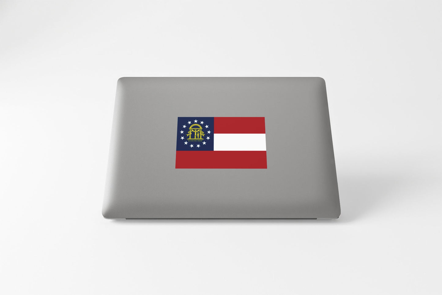 Georgia State Flag Sticker Decal - USA, Atlanta, Peach State