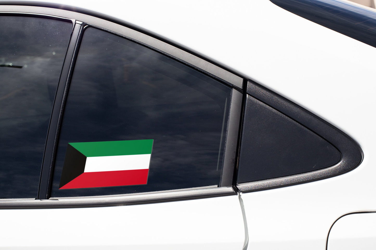 Kuwait Flag Sticker Decal / State of Kuwait / Kuwait City / Kuwaiti