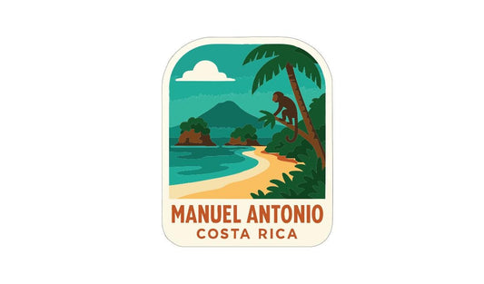 Manuel Antonio National Park Costa Rica Iron On Heat Transfer Vinyl HTV Symbolic