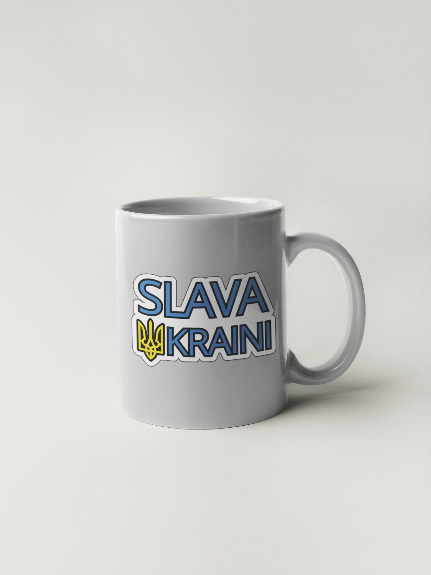 Slava Ukraini! Sticker Decal Volodymyr Zelensky Glory to Ukraine I Stand with Ukraine Russia Invasion Anti War No to War Pray for Ukraine