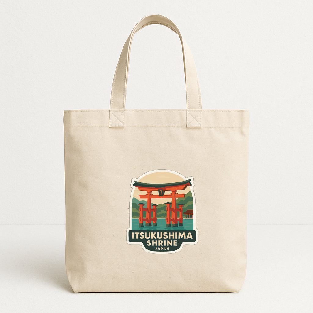 Itsukushima Shrine Japan Iron On Heat Transfer Vinyl HTV Die-Cut Symbolic