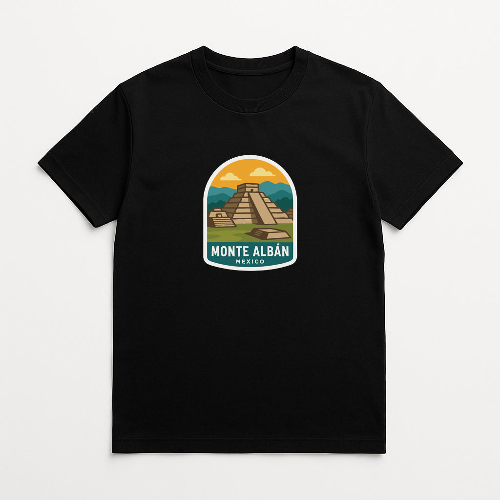 Monte Albán Mexico Iron On Heat Transfer Vinyl HTV Die-Cut Symbolic Landmark
