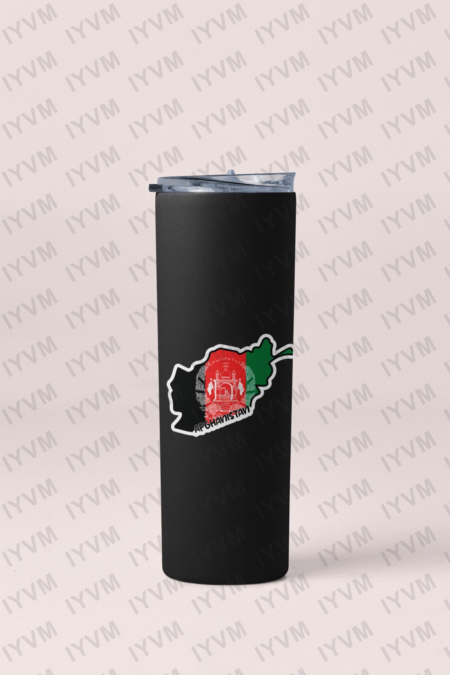 Afghanistan Map Flag Sticker Decal / Kabul / Heart of Asia