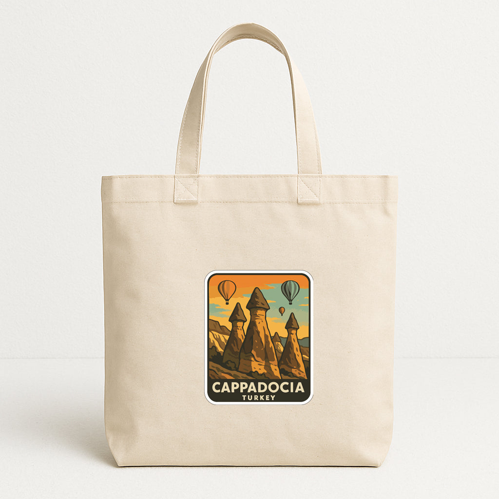 Cappadocia Fairy Chimneys Turkey Iron On Heat Transfer Vinyl HTV Symbolic