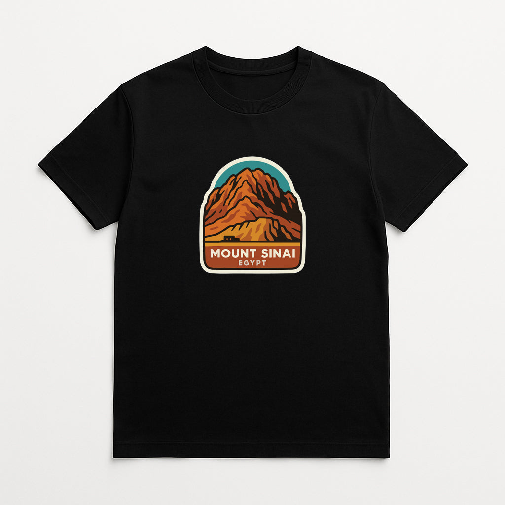 Mount Sinai Egypt Iron On Heat Transfer Vinyl HTV Die-Cut Symbolic Landmark