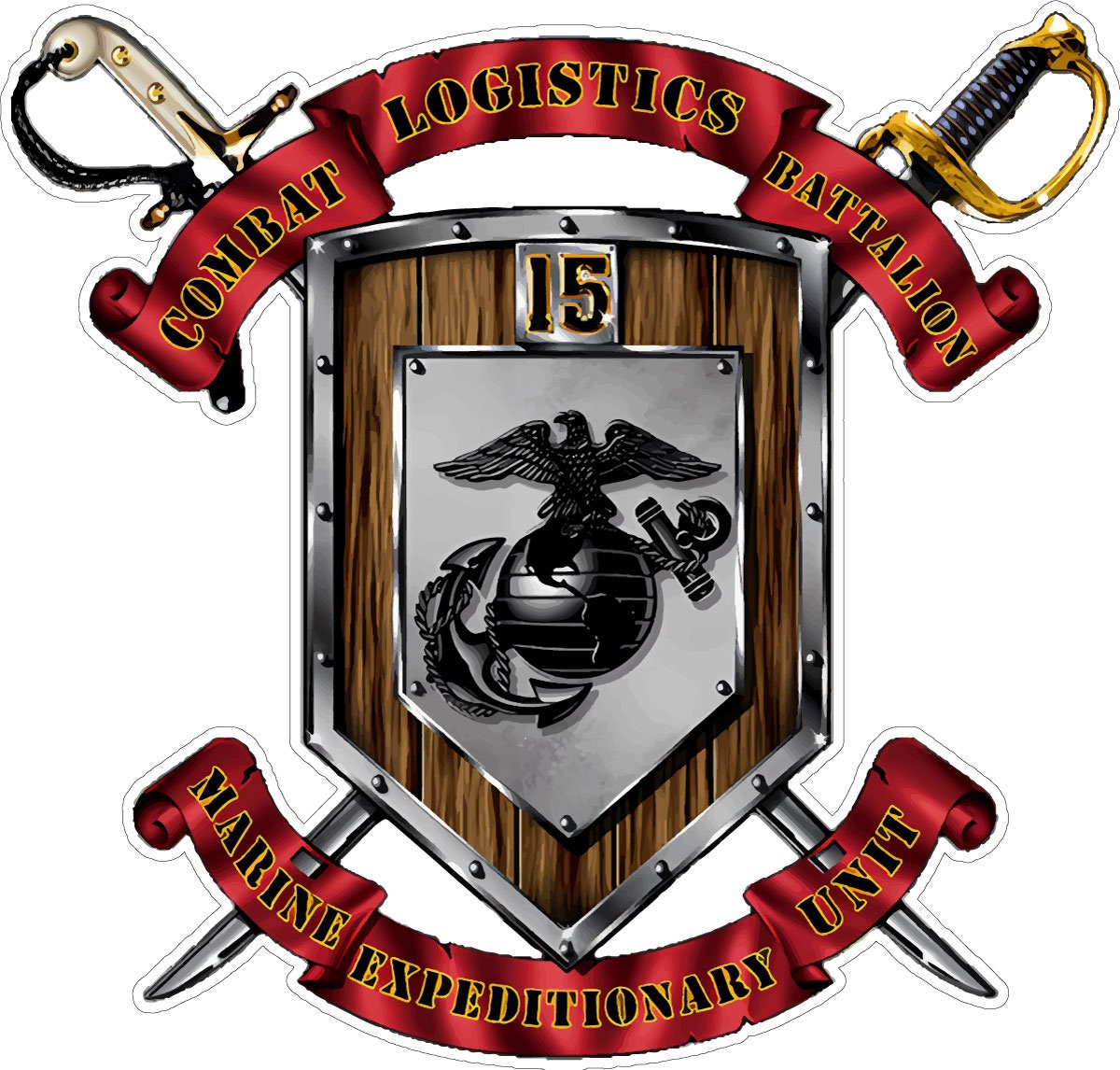 the emblem of a military unit