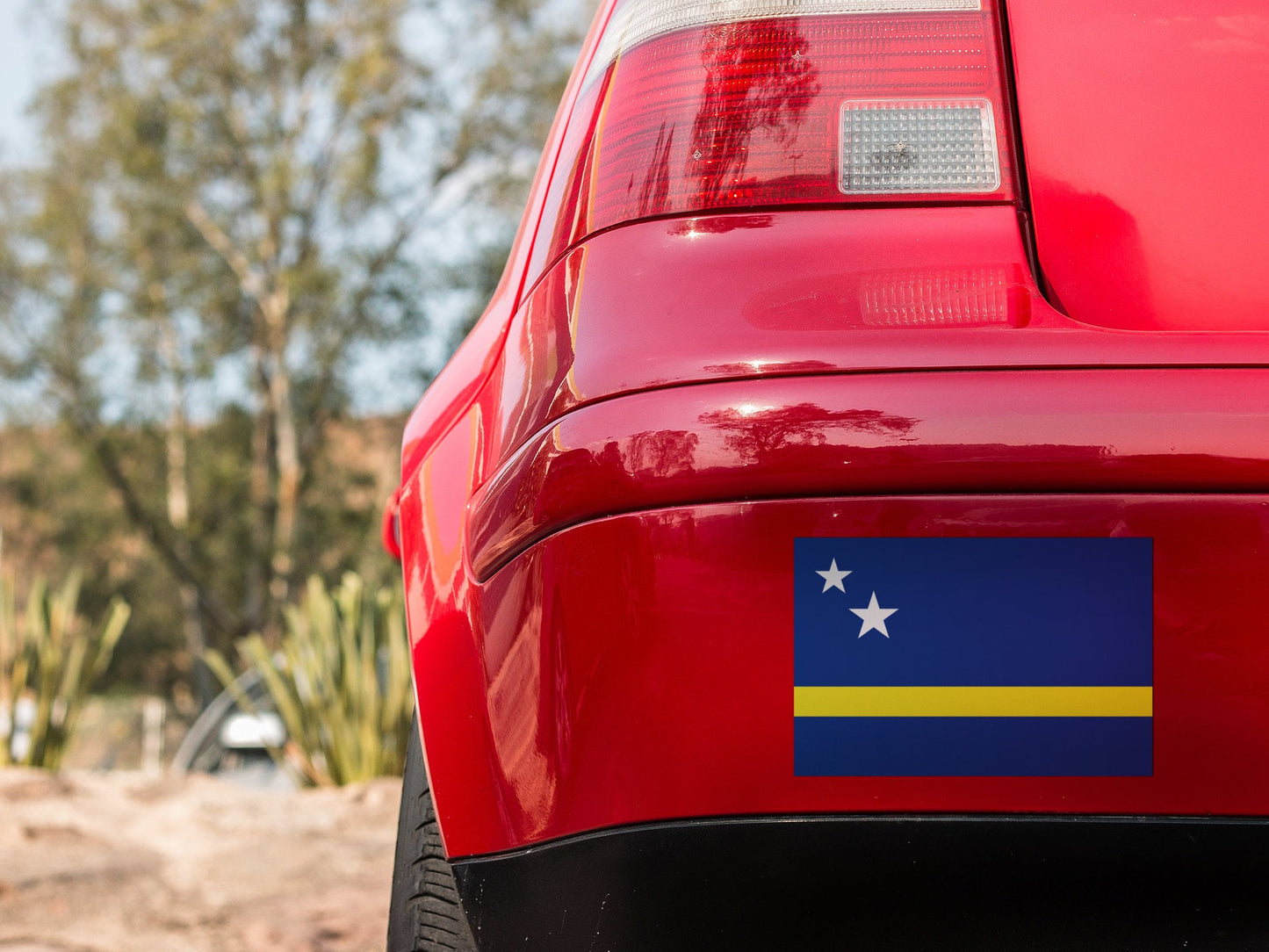 Curaçao Flag Sticker Decal