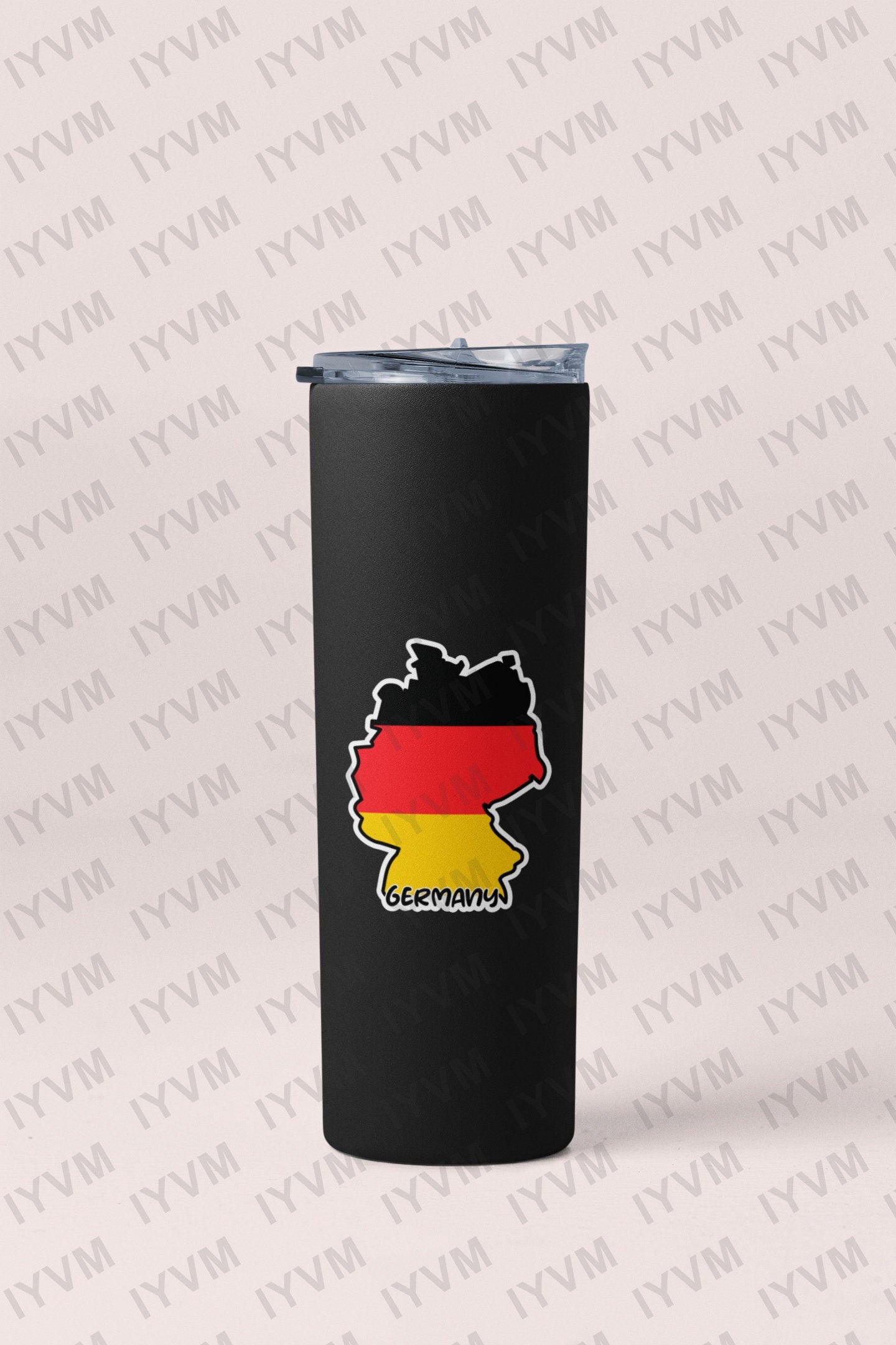 Germany Map Flag Sticker Decal / Federal Republic of Germany / Berlin / German / Bundesrepublik Deutschland