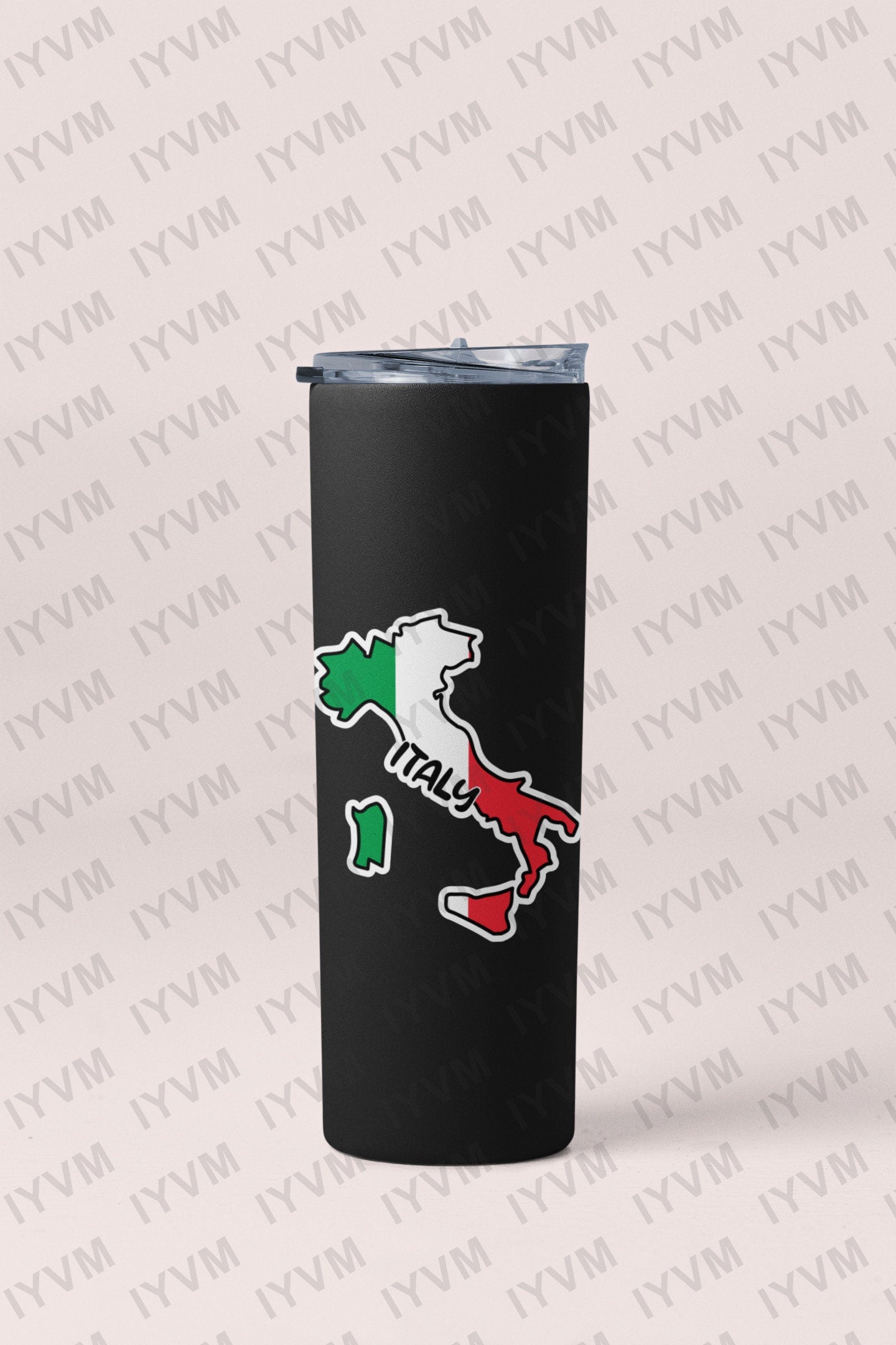 Italy Map Flag Sticker Decal / Italian Republic / Republic of Italy / Rome /