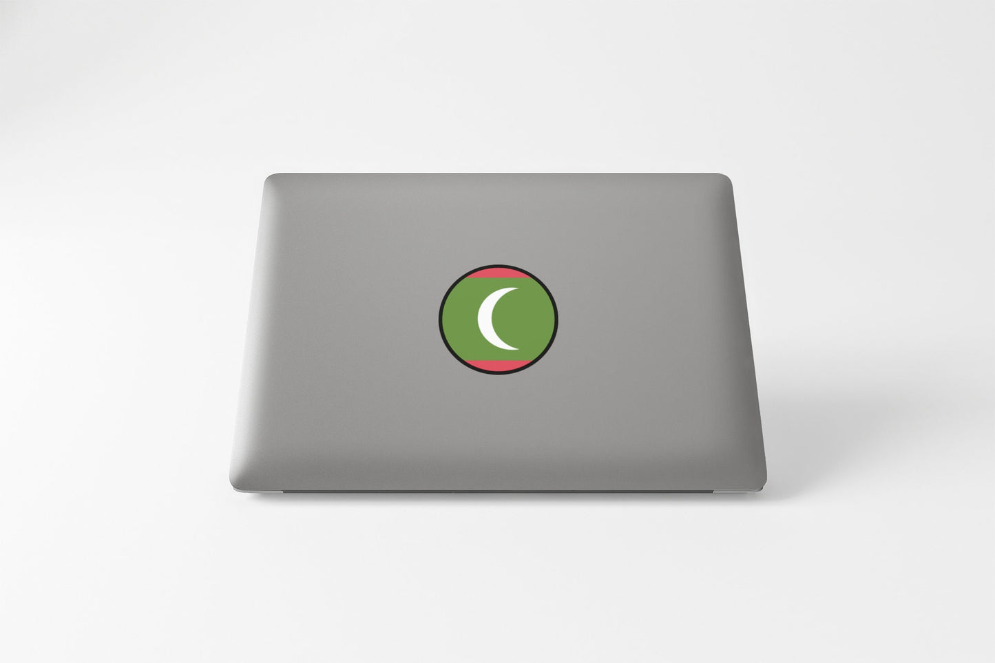 Maldives Flag Circle Sticker Decal