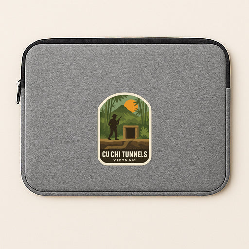 Cu Chi Tunnels Vietnam Iron On Heat Transfer Vinyl HTV Die-Cut Symbolic Landmark