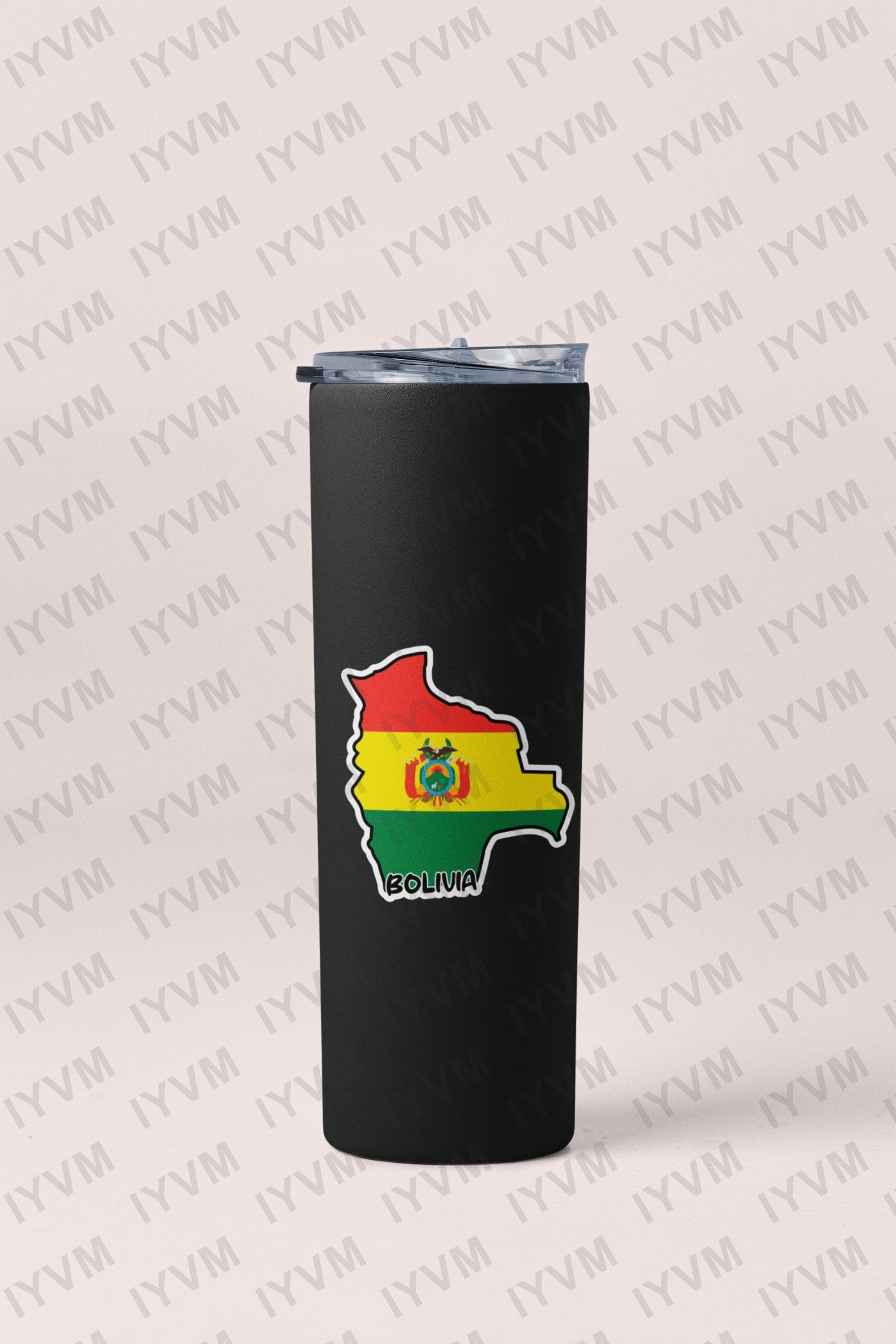 Bolivia Map Flag Sticker Decal / Sucre / La Unión es la Fuerza / the Plurinational State of Bolivia