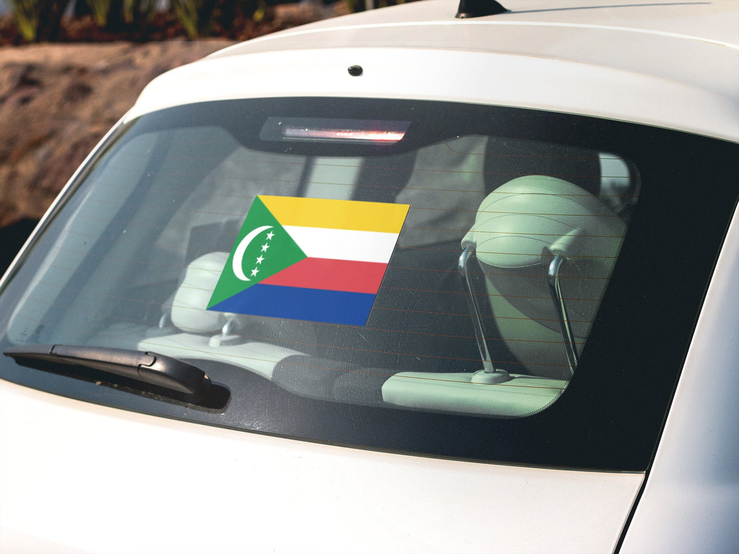 Comoros Flag Sticker Decal