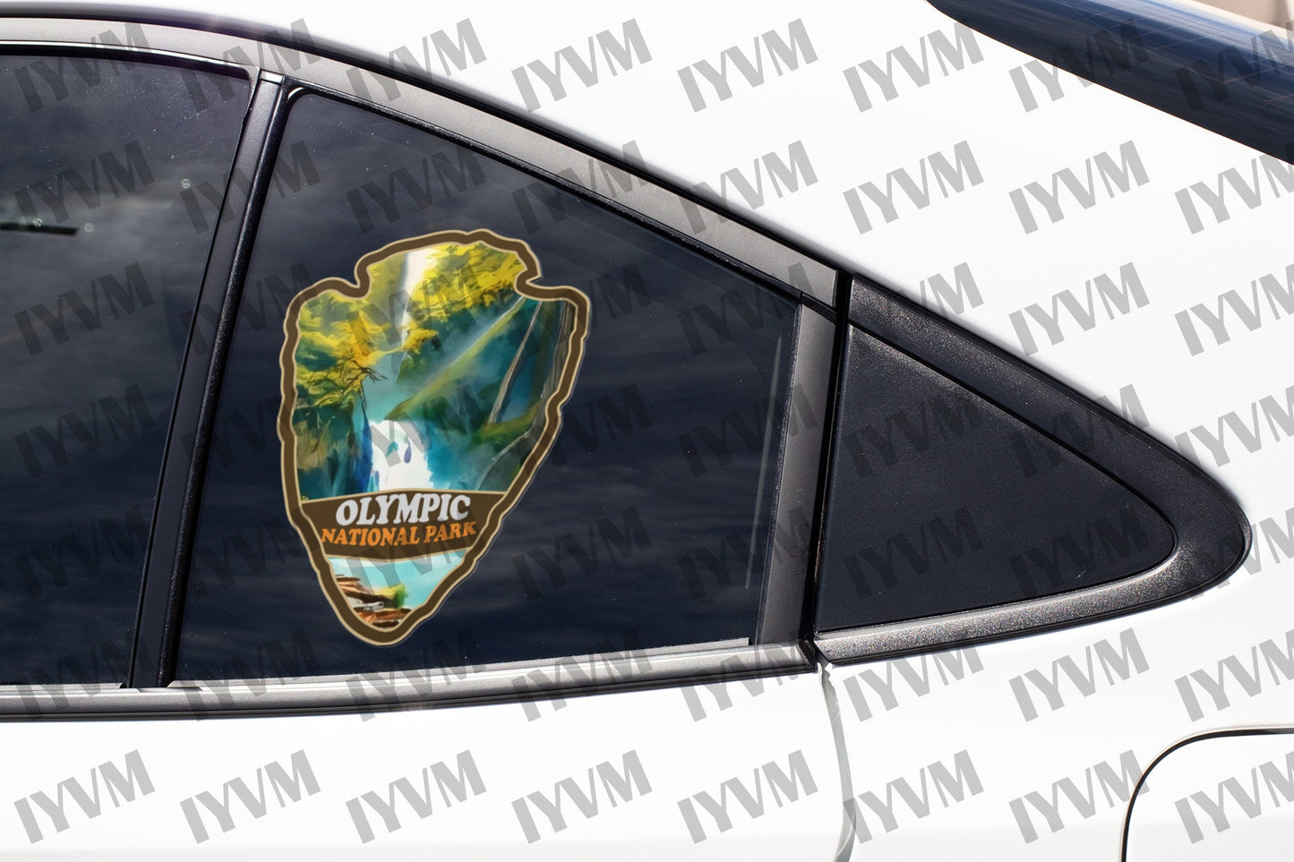Olympic National Park Sticker Decal - US National Parks Series