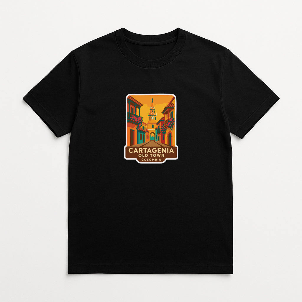 Cartagena Old Town Colombia Iron On Heat Transfer Vinyl HTV Die-Cut Symbolic