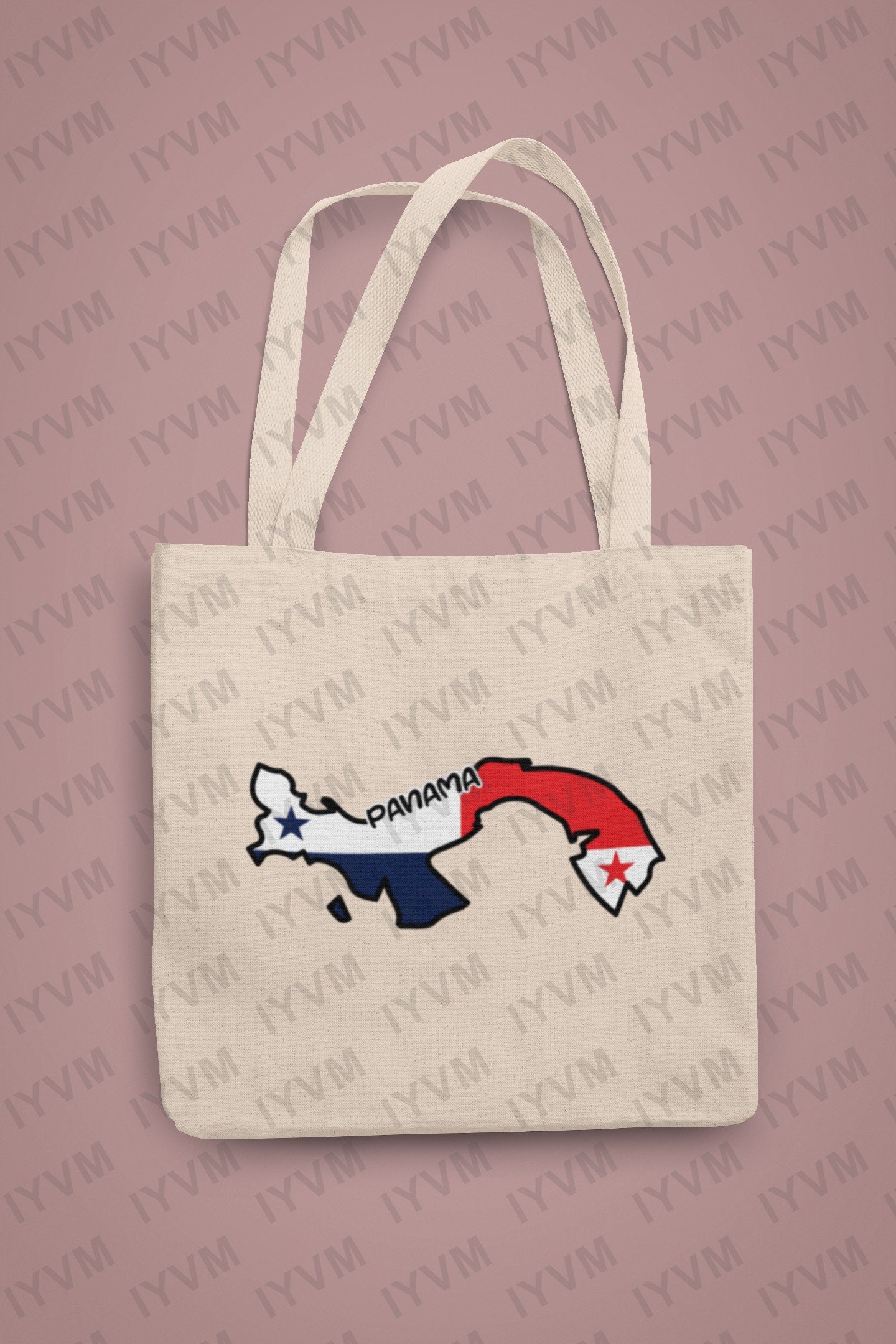 Panama Map Iron On Heat Transfer Vinyl HTV / Republic of Panama / Pro Mundi Beneficio / Panama City / Panamanian
